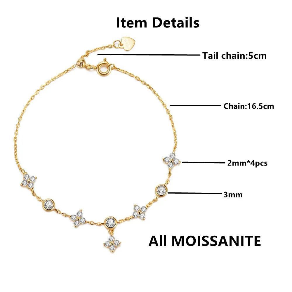 Sasha Moissanite Bracelet